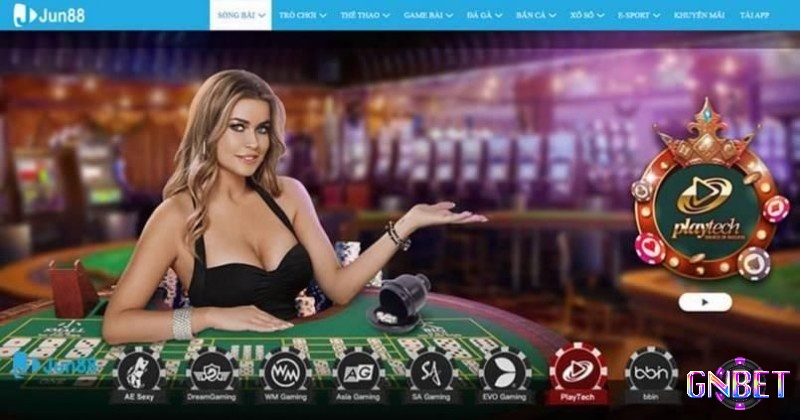 Casino Jun88 với vô vàn sảnh game hấp dẫn