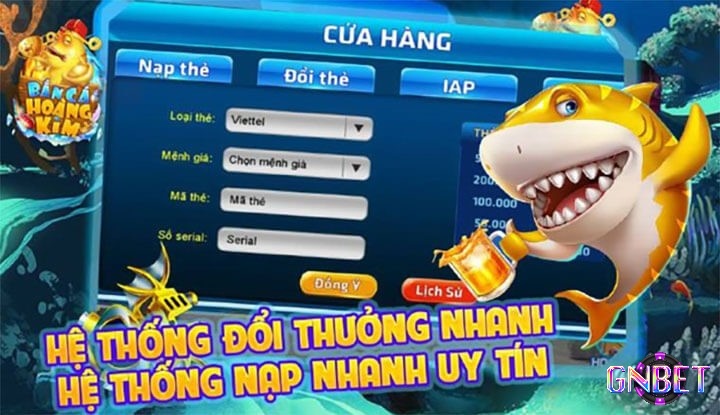 Cổng game bắn cá Hoàng Kim có nhiều tính năng hấp dẫn