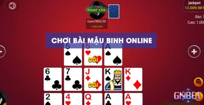 Sắp xếp bài mậu binh theo kiểu phân bổ đôi về các chi